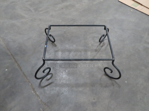 Black Metal Square Chafer Holder. 5XBID