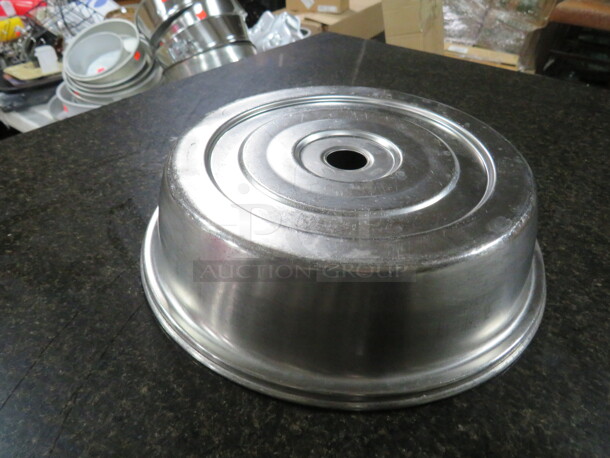 9.5 Inch Stainless Steel Plate Cover. 7XBID - Image 1 of 1