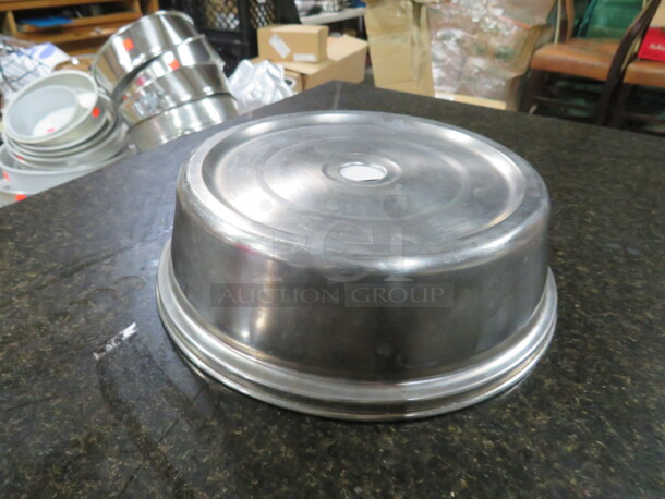 8.5 Inch Stainless Steel Plate Cover. 11XBID