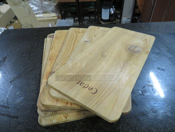 16X7 Cedar Grilling Planks. 6XBID - Image 1 of 2