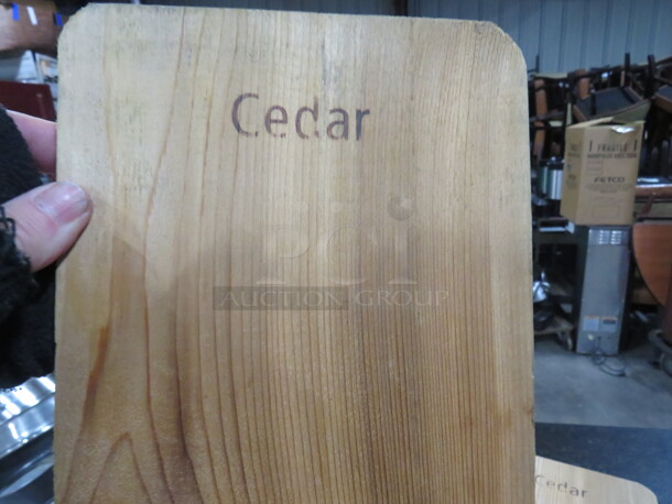 16X7 Cedar Grilling Planks. 6XBID - Image 2 of 2