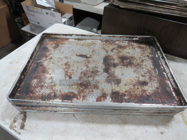 Full Size Perforated Sheet Pan. 5XBID - Image 1 of 1