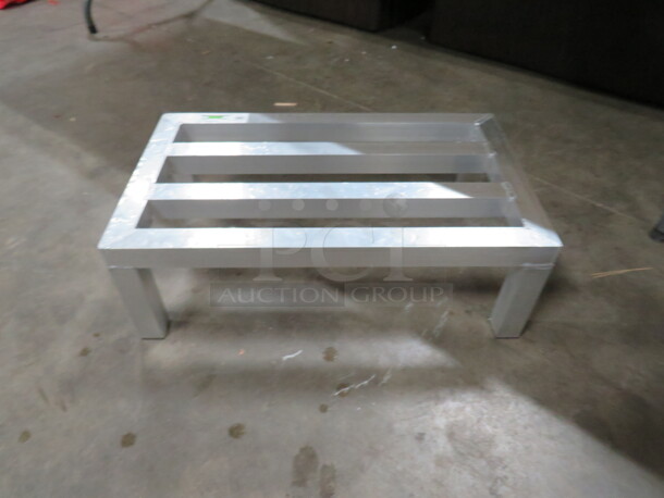 One Aluminum Dunnage Rack. 24X14X8