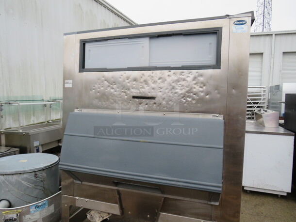 One Follet Ice Bin. Model# DEV1350S. 56X31X80