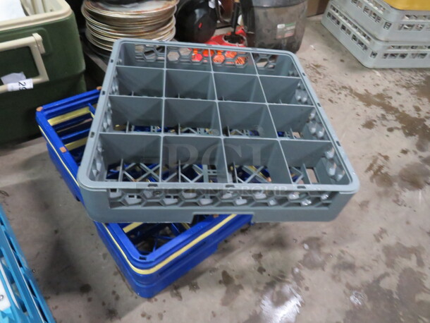 Assorted 16 Hole Dishwasher Rack. 2XBID - Image 1 of 1