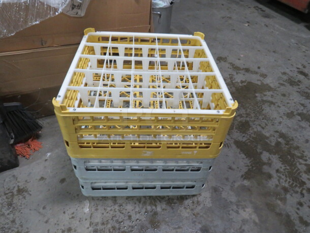 Assorted 25 Hole Dishwasher Rack. 3XBID - Image 1 of 1