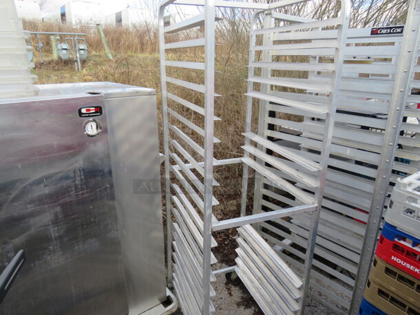 One Aluminum Speed Rack On Casters. 20X26X70 - Image 1 of 2