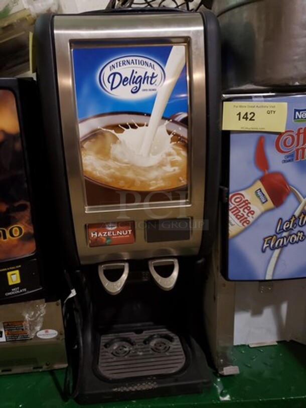 COMMERCIAL REFRIGERATED 2 FLAVORS COFFEE CREAMER DISPENSER - Image 2 of 12