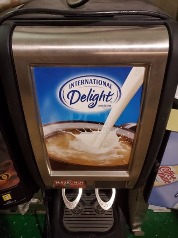 COMMERCIAL REFRIGERATED 2 FLAVORS COFFEE CREAMER DISPENSER - Image 7 of 12