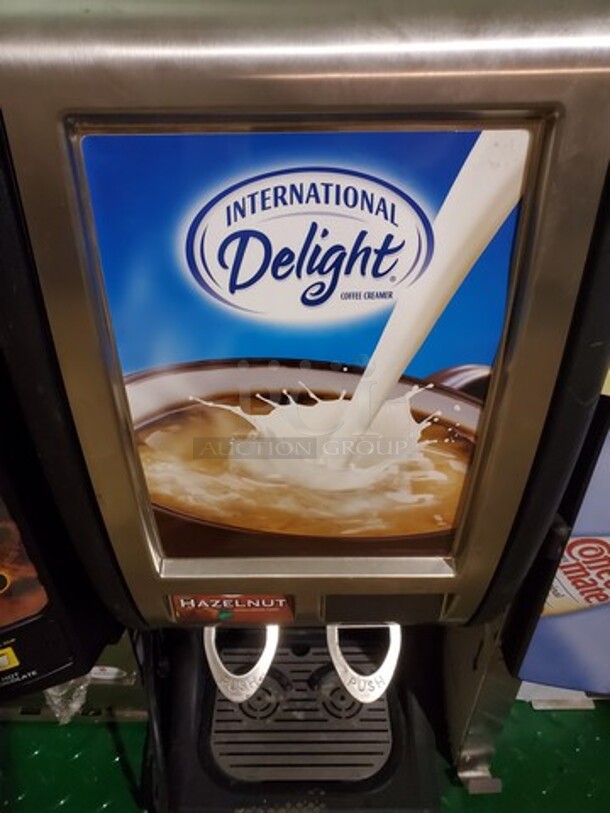 COMMERCIAL REFRIGERATED 2 FLAVORS COFFEE CREAMER DISPENSER - Image 9 of 12