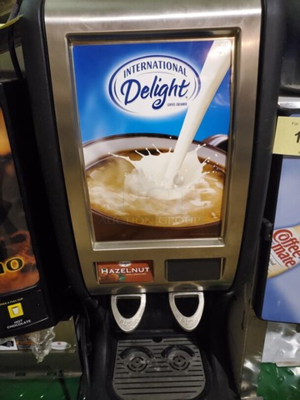 COMMERCIAL REFRIGERATED 2 FLAVORS COFFEE CREAMER DISPENSER - Image 10 of 12