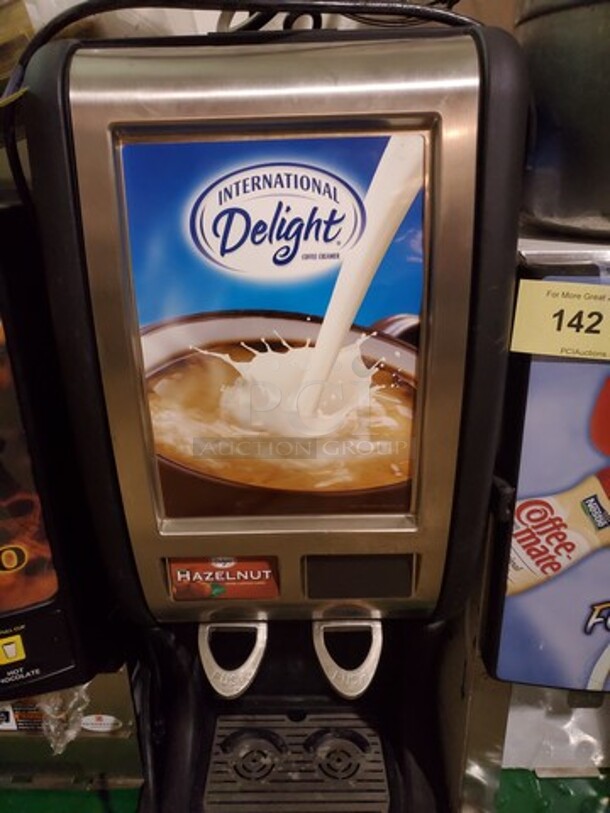COMMERCIAL REFRIGERATED 2 FLAVORS COFFEE CREAMER DISPENSER - Image 11 of 12