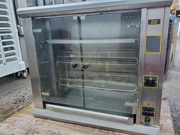 Sodir by Equippex RBE8 Roller Grill Rotisserie Roaster 208-240Volts 37X17X34 - Image 2 of 7