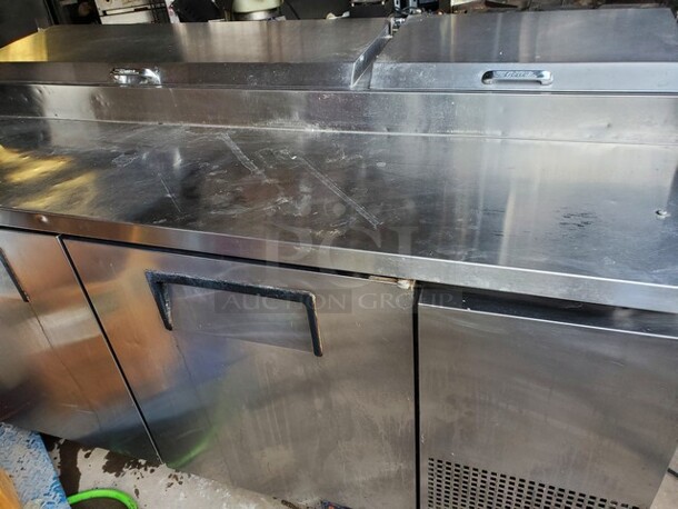 TRUE TPP-67 2 Door Sandwich Table Tested & Working! Very nice condition! 67X33X36 - Image 2 of 5
