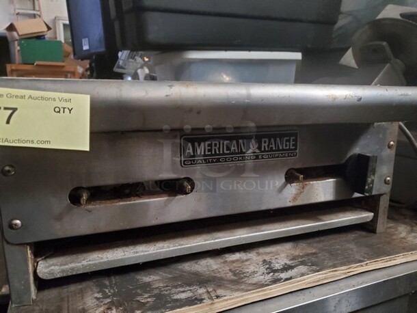 American Range Natural Gas 4 Burner Countertop Stove 24X30X10 (Missing knobs) - Image 5 of 7