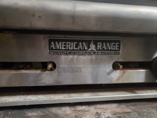 American Range Natural Gas 4 Burner Countertop Stove 24X30X10 (Missing knobs) - Image 6 of 7