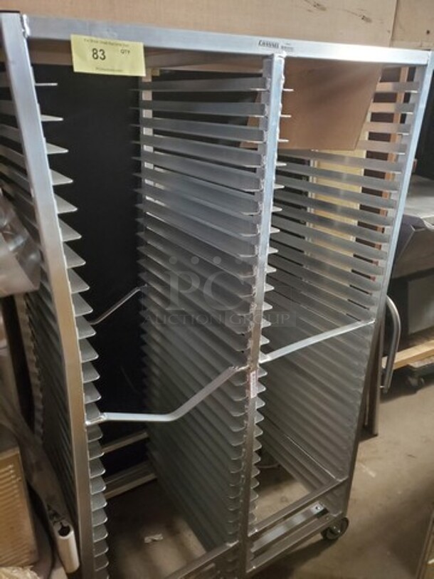 Double Cooling Rack on Casters Like New! - Image 3 of 6
