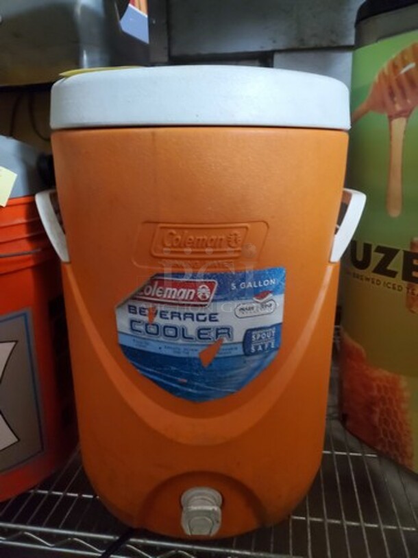 Coleman 5 Gallon Beverage Cooler   - Image 1 of 4
