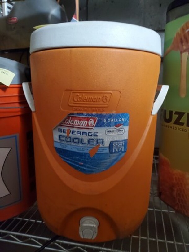 Coleman 5 Gallon Beverage Cooler   - Image 2 of 4