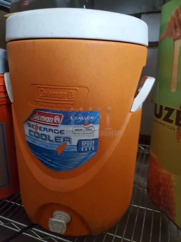 Coleman 5 Gallon Beverage Cooler   - Image 3 of 4