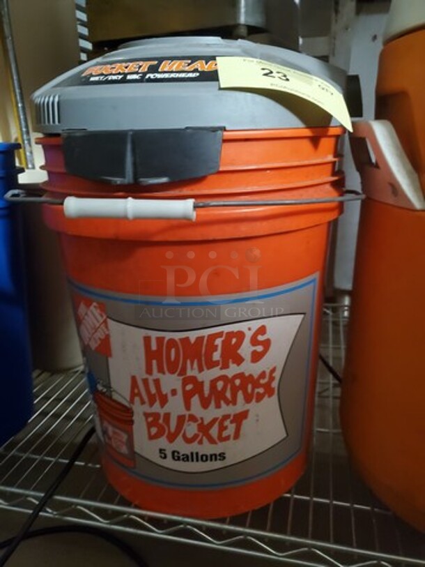 Homer's all purpose bucket 5 Gallon 