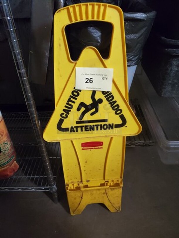 "CAUTION" Floor Sign - Image 2 of 3