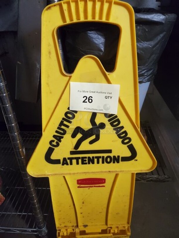 "CAUTION" Floor Sign - Image 3 of 3