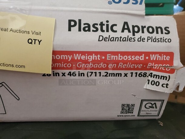 Plastic Aprons Open Box!  - Image 3 of 3