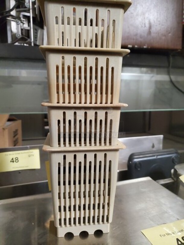 Perforated Plastic Flatware Holder - Image 2 of 3