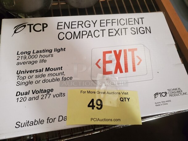 COMPACT "EXIT" SIGN - Image 2 of 3