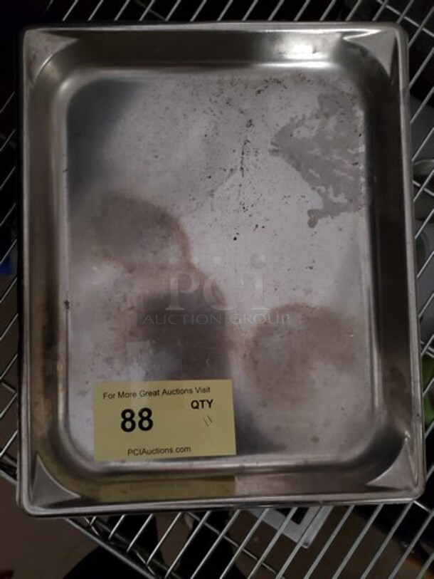 Lot of 11 Stainless Steel Pan  - Image 1 of 6