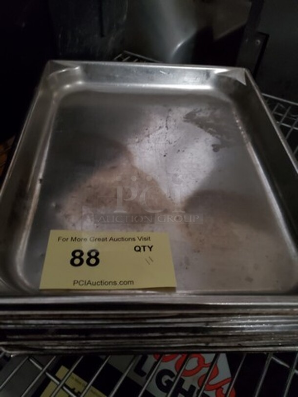 Lot of 11 Stainless Steel Pan  - Image 2 of 6