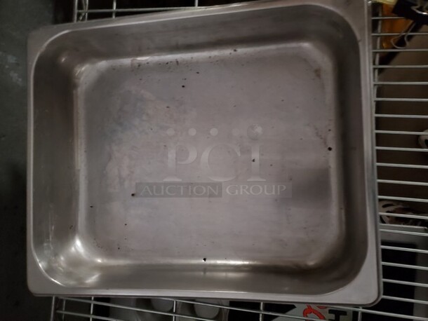 Lot of 9 Stainless Steel Food Pan  - Image 5 of 8