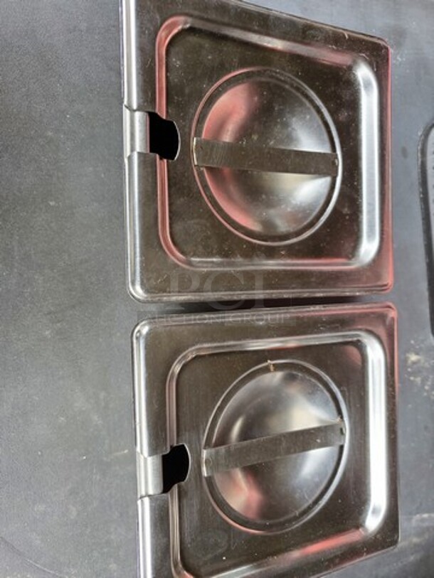 Lot of 2 Stainless Steel Pan W/ Lid - Image 4 of 4