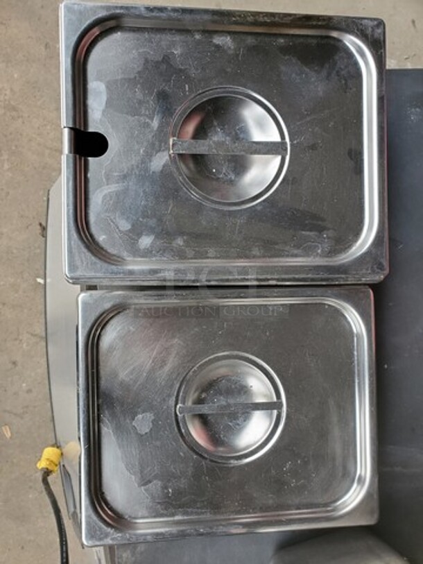 Lot of 2 Stainless Steel Pan W/ Lid - Image 3 of 5