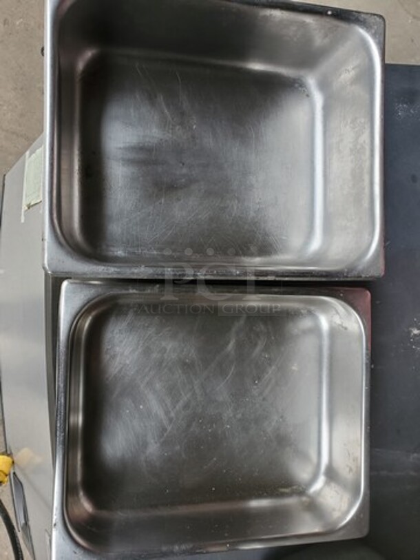 Lot of 2 Stainless Steel Pan W/ Lid - Image 5 of 5