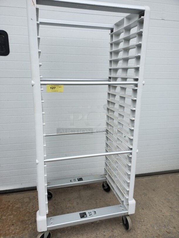 Rubbermaid Cooling Rack on Casters! 30X22X68 - Image 2 of 4