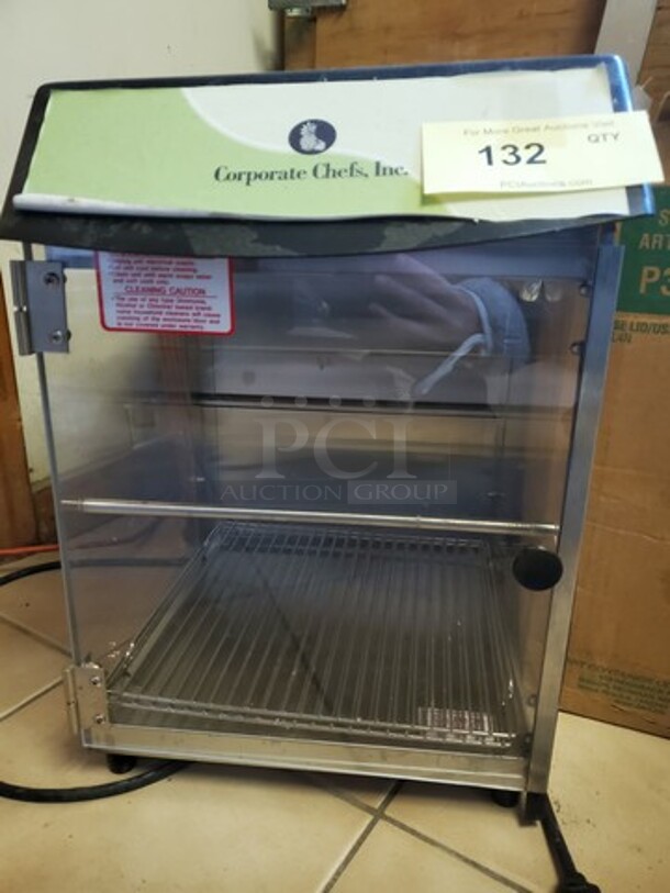 Corporate Chef 737 Food Warmer Display Cabinet 120Volts