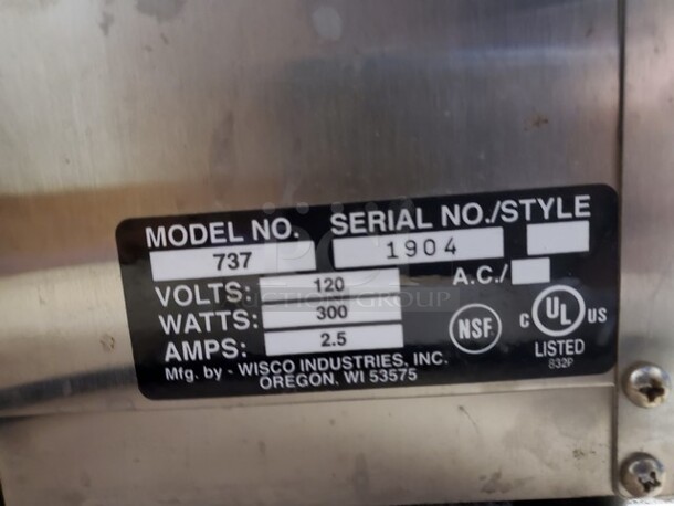 Corporate Chef 737 Food Warmer Display Cabinet 120Volts - Image 5 of 7
