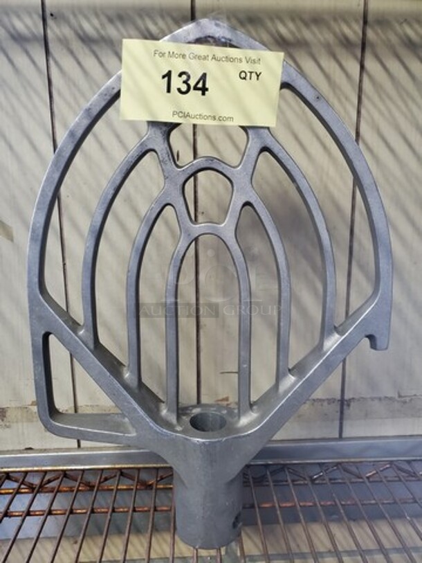 Hobart Equivalent Aluminum Flat Beater for Classic Mixers (60 Qt. Bowls) - Image 1 of 5