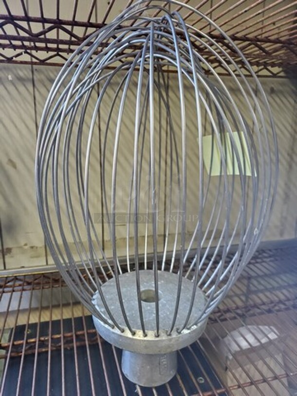 Hobart Equivalent Stainless Steel Wire Whip for Classic Mixers (60 Qt. Bowls) - Image 1 of 4