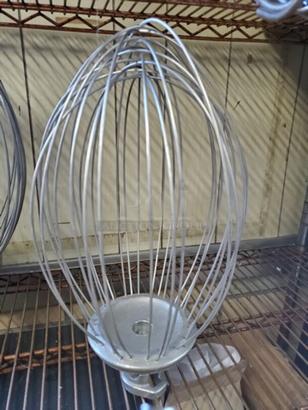 Hobart Equivalent Stainless Steel Wire Whip for Classic Mixers (30 Qt. Bowls)