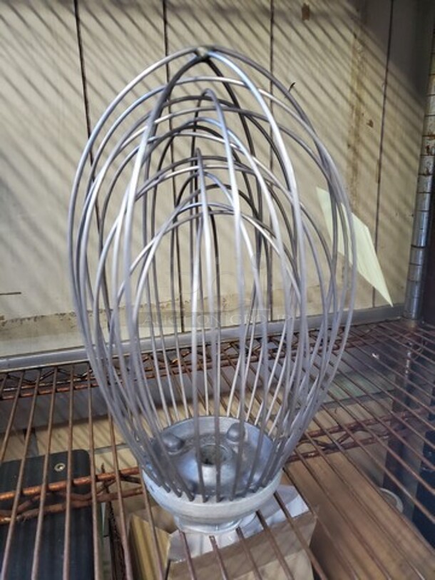 Hobart Equivalent Stainless Steel Wire Whip for Classic Mixers (20 Qt. Bowls) - Image 1 of 6