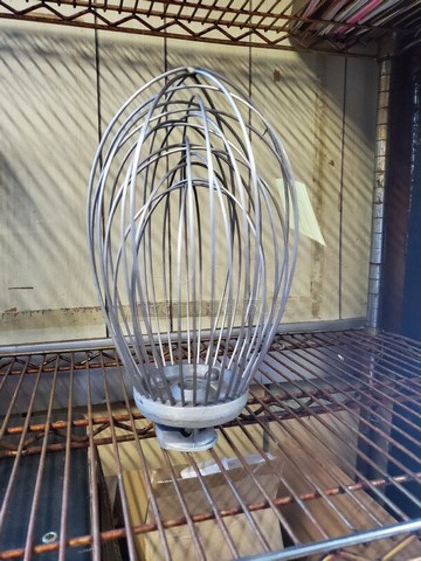 Hobart Equivalent Stainless Steel Wire Whip for Classic Mixers (20 Qt. Bowls) - Image 4 of 6