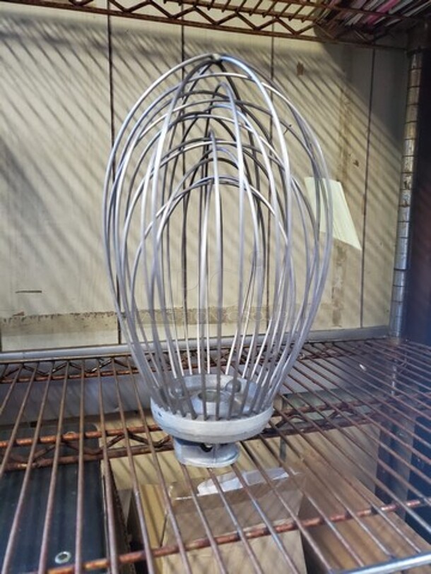 Hobart Equivalent Stainless Steel Wire Whip for Classic Mixers (20 Qt. Bowls) - Image 5 of 6