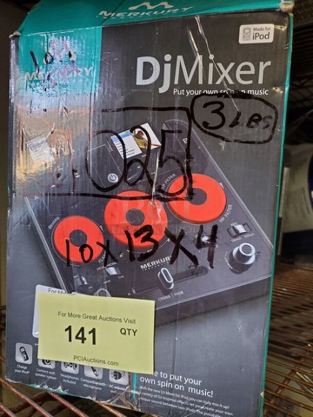 Merkury DJ Mixer Open box! - Image 3 of 4