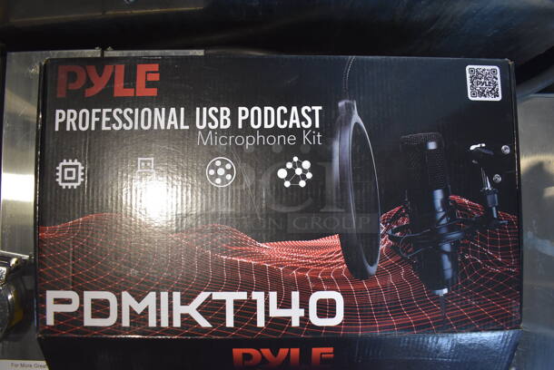 BRAND NEW IN BOX! Pyle Professional USB Podcast Microphone Kit