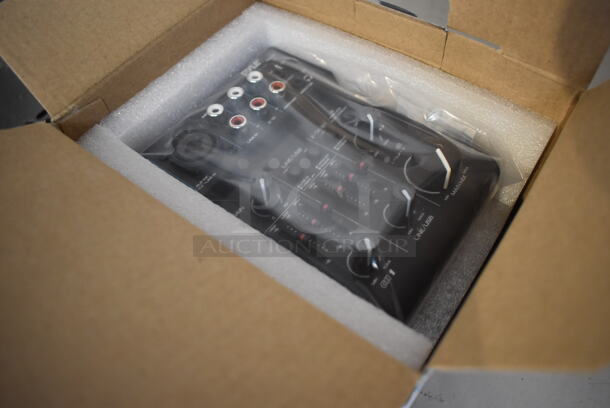 BRAND NEW IN BOX! Pyle PAD30MXUBT Bluetooth 3 Channel Mixer. 4x5x2 - Image 2 of 5