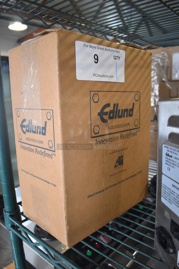 BRAND NEW IN BOX! Edlund 203 Stainless Steel Commercial Countertop Electric Powered Can Opener. 230 Volts, 1 Phase. 4.5x6.5x12. Tested and Working! - Image 7 of 7