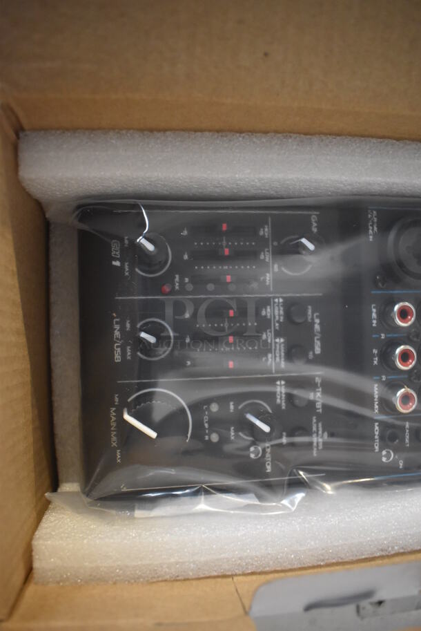 BRAND NEW IN BOX! Pyle PAD30MXUBT Bluetooth 3 Channel Mixer. 4x5x2 - Image 4 of 5